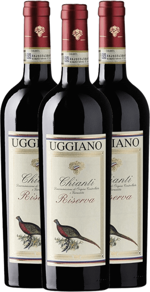 3x Vorteils-Weinpaket Fagiano Prestige Chianti Riserva DOCG - Azienda Uggiano